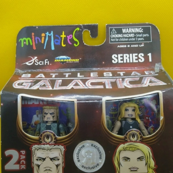 Minimates Battlestar Galactica TRU Series 1 Leoben - Picture 1 of 12